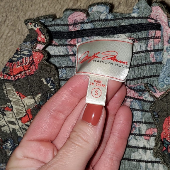 π₯ Marilyn Monroe flowy ppopover maxi Dress π  size small - Picture 5 of 5